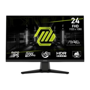 LCD Monitor|MSI|MAG 242F|23.8"|Gaming|Matte|Panel IPS|1920x1080|16:9|200Hz|0.5 ms|Colour Black|MAG242F