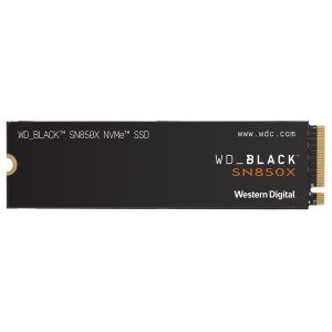 SSD|WESTERN DIGITAL|Black SN850X|1TB|M.2|PCIE|NVMe|Write speed 6300 MBytes/sec|Read speed 7300 MBytes/sec|2.38mm|TBW 600 TB|WDS1