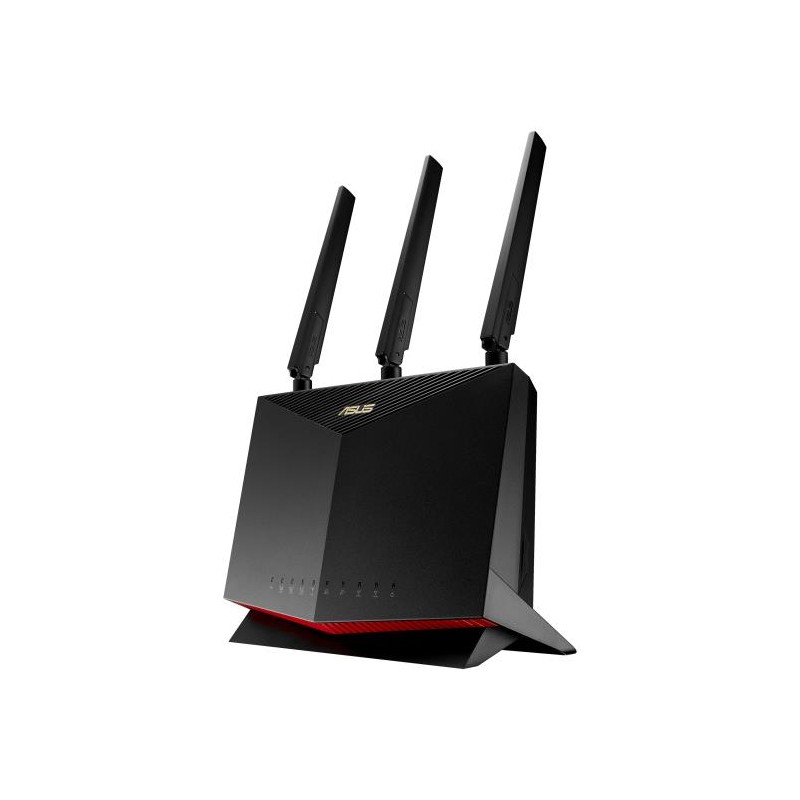 Wireless Router|ASUS|Wireless Router|2600 Mbps|Wi-Fi 5|USB 2.0|1 WAN|4x10/100/1000M|Number of antennas 4|4G-AC86U