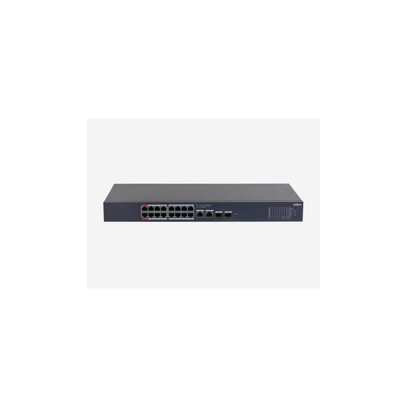 Switch|DAHUA|PoE ports 16|135 Watts|CS4220-16GT-135