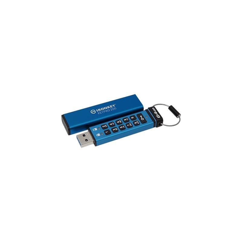MEMORY DRIVE FLASH USB3.2/64GB IKKP200/64GB KINGSTON