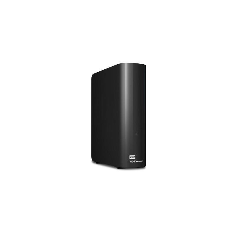 External HDD|WESTERN DIGITAL|Elements Desktop|6TB|USB 3.0|Drives 1|Black|WDBWLG0060HBK-EESN