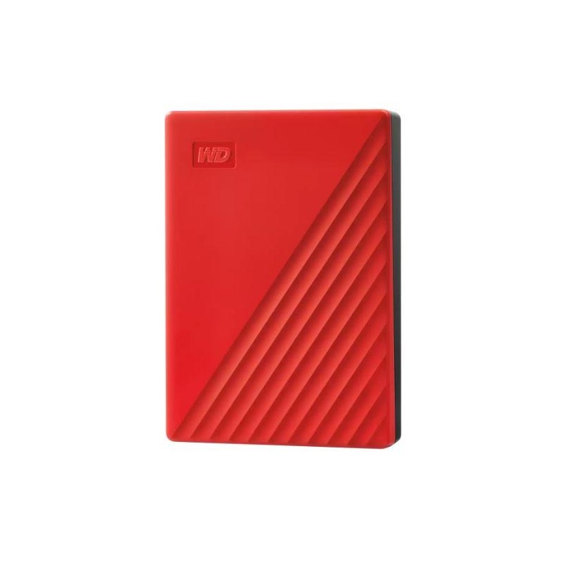 External HDD|WESTERN DIGITAL|My Passport|6TB|USB 2.0|USB 3.2|Colour Red|WDBR9S0060BRD-WESN