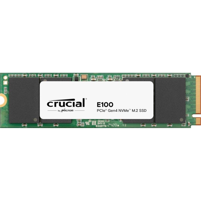 SSD|CRUCIAL|E100|2TB|M.2|NVMe|Write speed 4500 MBytes/sec|Read speed 5000 MBytes/sec|CT2000E100SSD8