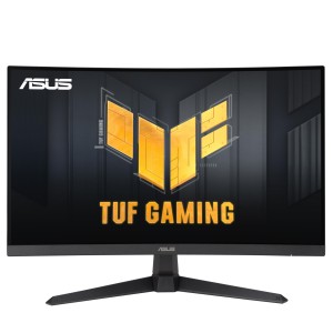 LCD Monitor|ASUS|TUF Gaming VG27VQM1B|27"|Gaming/Curved|Panel VA|1920x1080|16:9|280Hz|1 ms|Speakers|Height adjustable|Tilt|90LM0