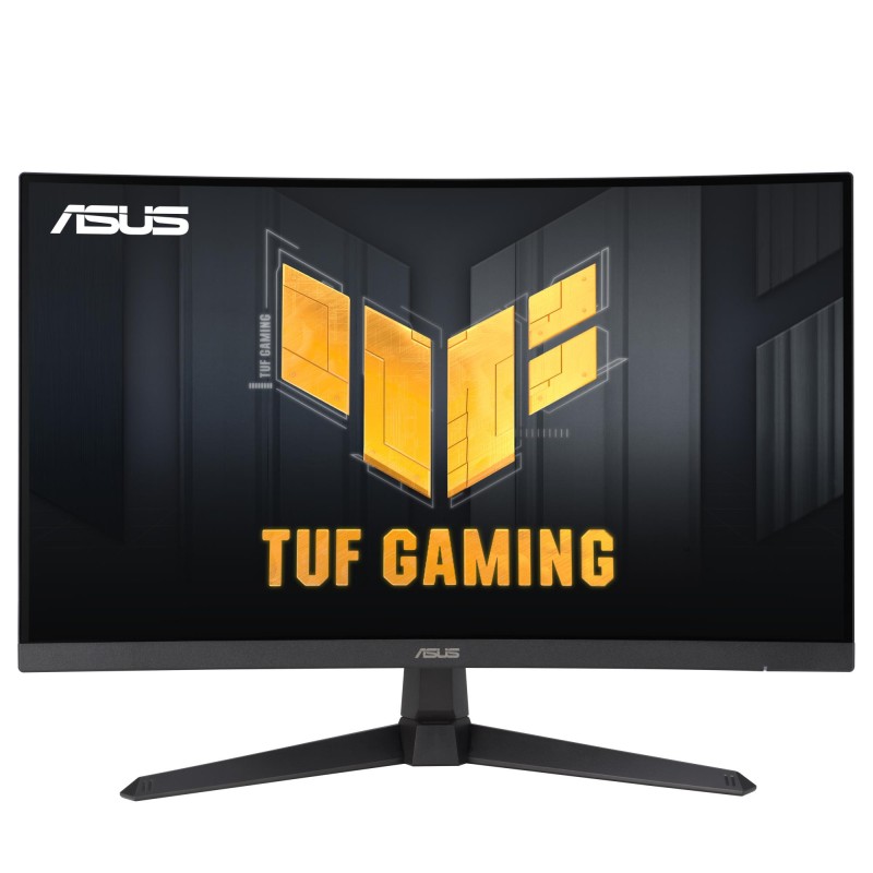 LCD Monitor|ASUS|TUF Gaming VG27VQM1B|27"|Gaming/Curved|Panel VA|1920x1080|16:9|280Hz|1 ms|Speakers|Height adjustable|Tilt|90LM0