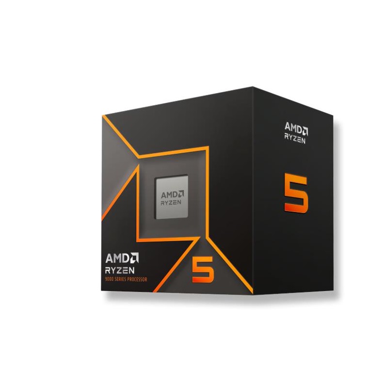 CPU|AMD|Desktop|AMD Ryzen 5|R5-9600|3800 MHz|Cores 6|32MB|Socket SAM5|65 Watts|GPU Radeon|BOX|100-100000718BOX