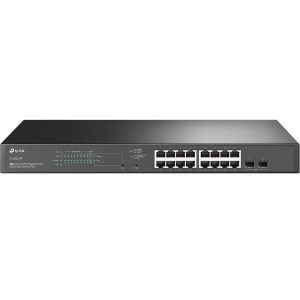 Switch|TP-LINK|JetStream|TL-SG2218P|Desktop/pedestal|16x10Base-T / 100Base-TX / 1000Base-T|2xSFP|PoE+ ports 16|150 Watts|TL-SG22