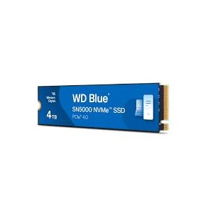 SSD|WESTERN DIGITAL|Blue SN5000|4TB|M.2|PCIe Gen4|NVMe|Write speed 5000 MBytes/sec|Read speed 5500 MBytes/sec|2.38mm|TBW 1200 TB