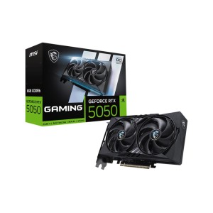 Graphics Card|MSI|NVIDIA|GeForce RTX 5050|8 GB|GDDR6|128 bit|PCI Express x16 5.0|Active|RTX50508GGAMINGOC