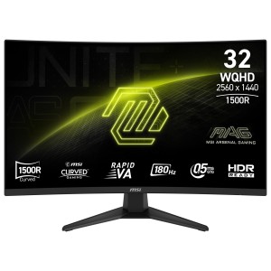 LCD Monitor|MSI|MAG 321CQF E18|31.5"|Gaming/Curved|Panel VA|2560x1440|16:9|180 Hz|0.5 ms|MAG321CQFE18