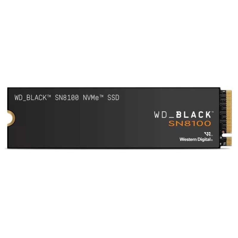 SSD|WESTERN DIGITAL|Black SN8100|2TB|M.2|PCIe Gen5|NVMe|3D TLC|Write speed 14000 MBytes/sec|Read speed 14900 MBytes/sec|WDS200T1