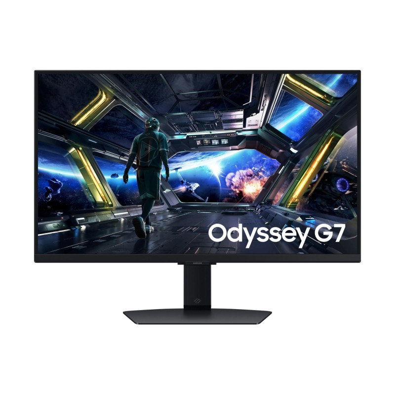 LCD Monitor|SAMSUNG|Odyssey G7|27"|Gaming|Panel IPS|3840x2160|16:9|144Hz|1 ms|Speakers|Swivel|Pivot|Height adjustable|Tilt|Colou