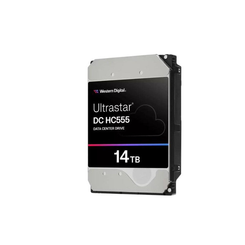 HDD|WESTERN DIGITAL ULTRASTAR|Ultrastar DC HC555|14TB|512 MB|7200 rpm|3,5"|0B48721
