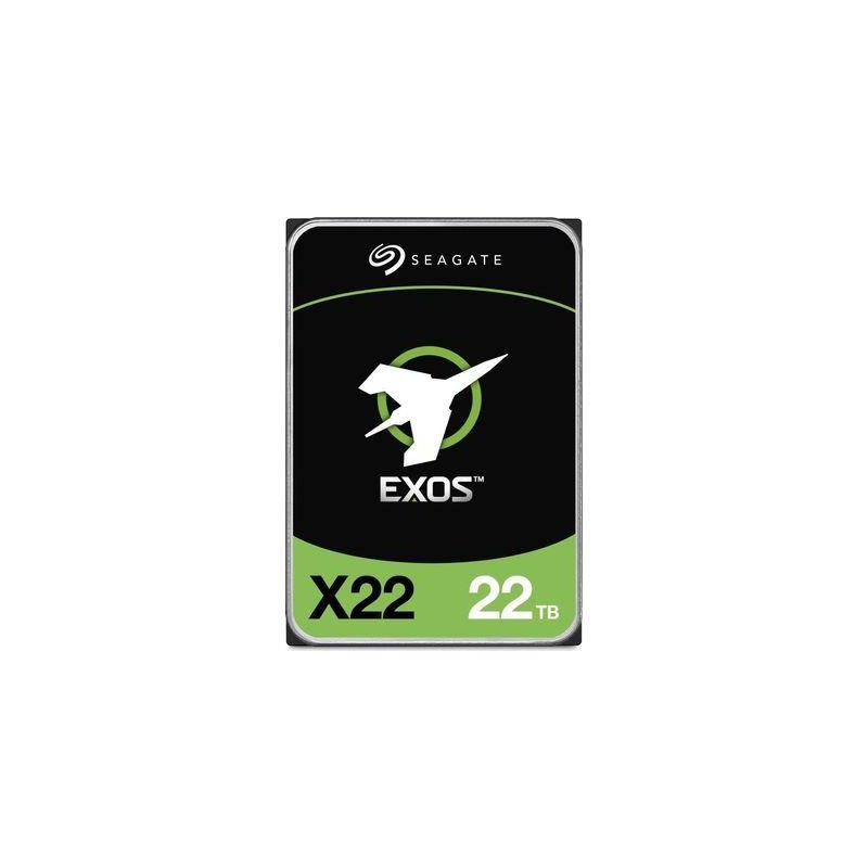 HDD|SEAGATE|Exos X22|22TB|SATA|512 MB|7200 rpm|Discs/Heads 10/20|ST22000NM001E