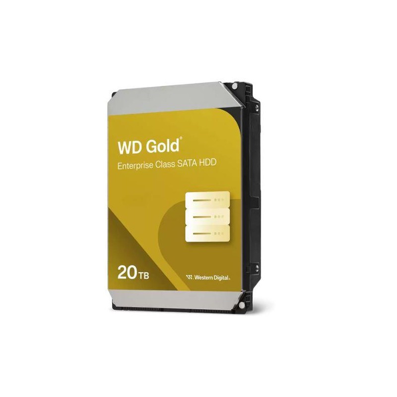 HDD|WESTERN DIGITAL|Gold|20TB|512 MB|7200 rpm|3,5"|WD203KRYZ