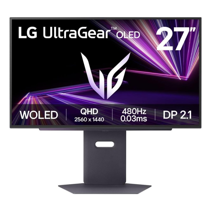 Monitor|LG|27GX790A-B|26.5"|Gaming|Panel OLED|2560x1440|16:9|480Hz|0.03 ms|Swivel|Pivot|Height adjustable|Tilt|27GX790A-B