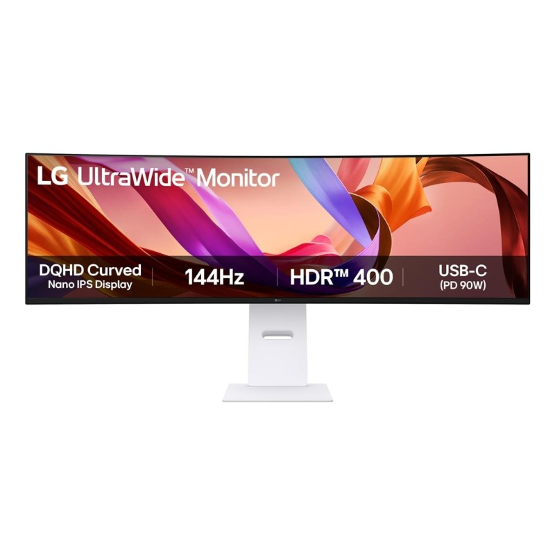 LCD Monitor|LG|49 "|5120 x 1440 pixels|Dual QHD|Native aspect ratio 32:9|LED|Curved|49U950A-W
