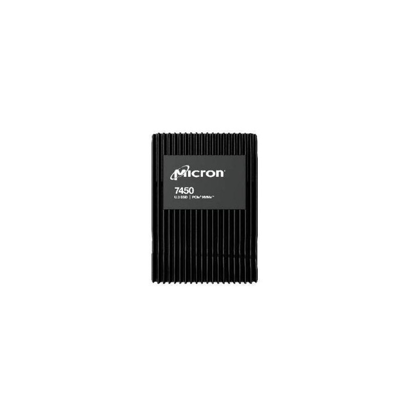 SSD|MICRON|SSD series 7450 PRO|7.68TB|PCIE|NVMe|NAND flash technology TLC|Write speed 5600 MBytes/sec|Read speed 6800 MBytes/sec
