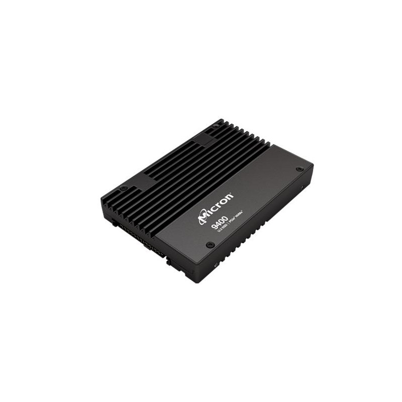 SSD|MICRON|SSD series 9400 MAX|6.4TB|NVMe|NAND flash technology TLC|Write speed 7000 MBytes/sec|Read speed 7000 MBytes/sec|Form 