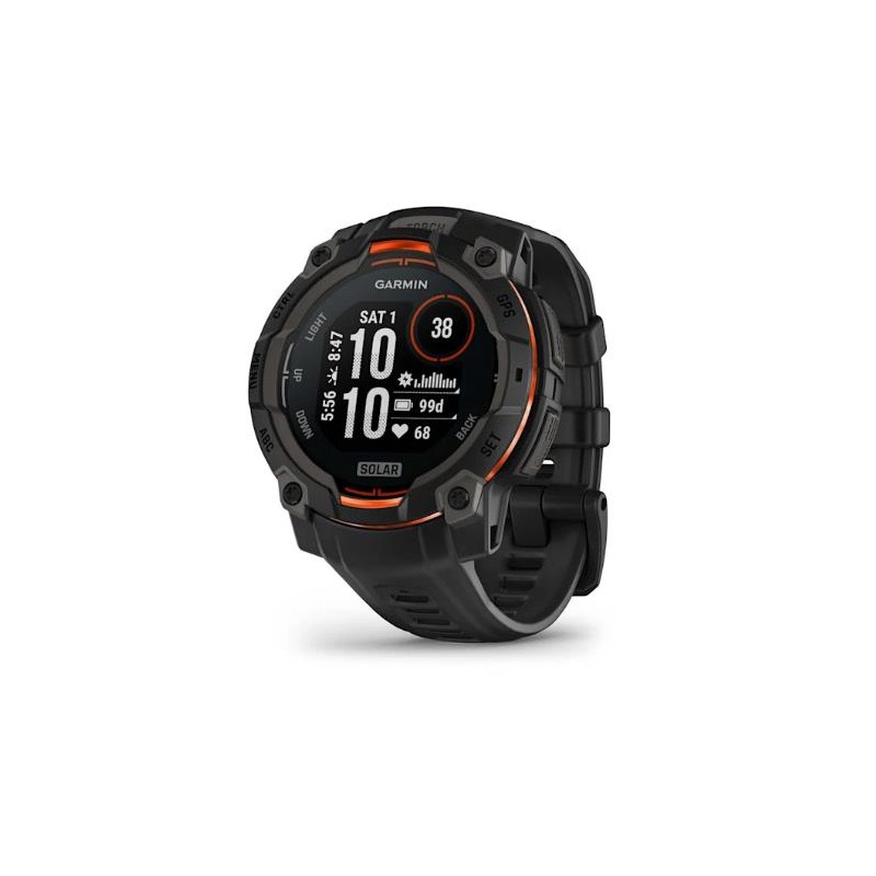 SMARTWATCH INSTINCT 3 SOLAR/BLACK/BLK 010-02934-00 GARMIN