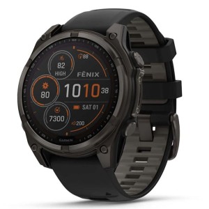 SMARTWATCH FENIX 8 SAPP. SOLAR/BLACK/GRAY 010-02906-11 GARMIN