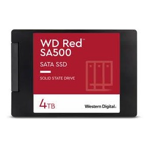 SSD|WESTERN DIGITAL|Red SA500|4TB|SATA 3.0|Write speed 520 MBytes/sec|Read speed 560 MBytes/sec|2,5"|TBW 500 TB|MTBF 1750000 hou