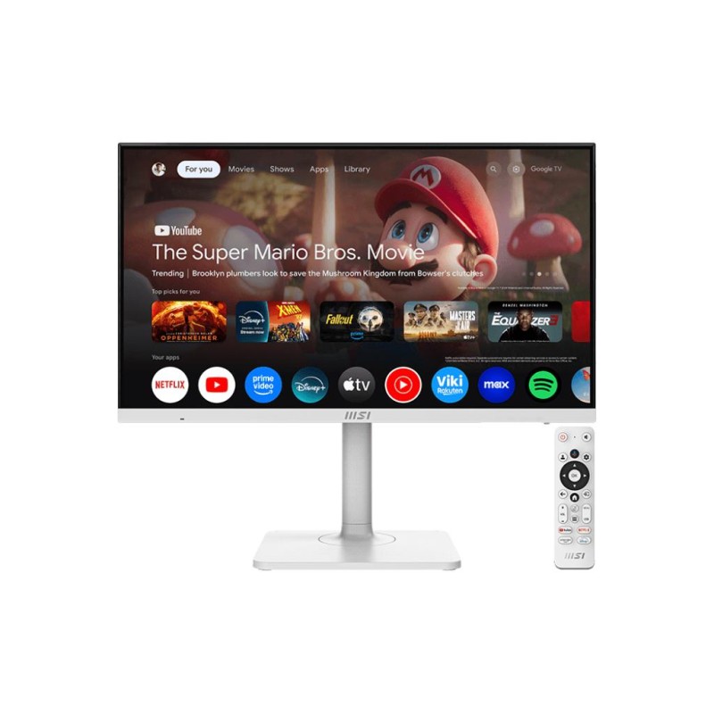 LCD Monitor|MSI|27 "|3840 x 2160 pixels|4K Ultra HD|Native aspect ratio 16:9|MODERNMD272UPSW