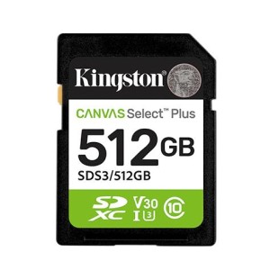 MEMORY SDXC 512GB UHS-I/SDS3/512GB KINGSTON