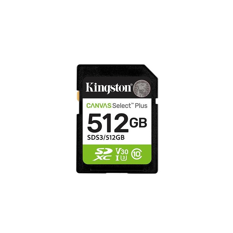 MEMORY SDXC 512GB UHS-I/SDS3/512GB KINGSTON