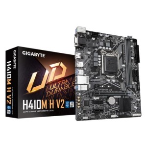 Mainboard|GIGABYTE|Intel Q470 Express|LGA1200|Micro-ATX|Memory DDR4|H410MHV22.0