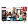 TV Set|THOMSON|43"|4K/Smart|QLED|3840x2160|Google TV|White|43UG4S14W