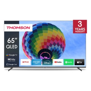 TV Set|THOMSON|65"|4K/Smart|QLED|3840x2160|Wireless LAN|Bluetooth|Google TV|Dark Grey|65QG4S14