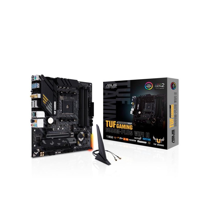 Mainboard|ASUS|AMD B550|SAM4|MicroATX|Memory DDR4|Memory slots 4|1xPCI-Express 3.0 1x|1xPCI-Express 3.0 16x|1xPCI-Express 4.0 16