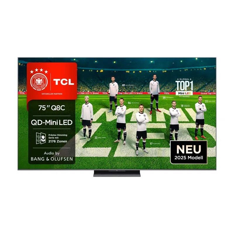 TV Set|TCL|75 "|4K Ultra HD|3840 x 2160 pixels|Flat|16:9|LCD|75Q8C
