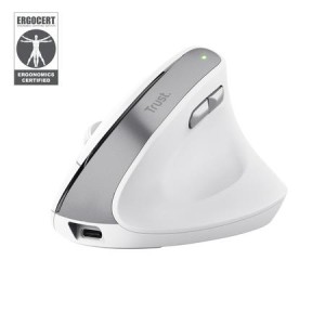 MOUSE USB OPTICAL WRL BAYO II/ERGO WHT 25398 TRUST
