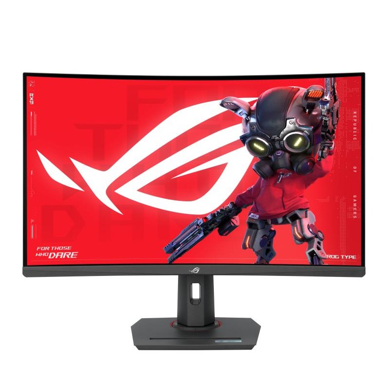 LCD Monitor|ASUS|ROG Strix XG32WCMS|31.5"|Gaming/Curved|Panel VA|2560x1440|16:9|280Hz|1 ms|Swivel|Pivot|Height adjustable|Tilt|9
