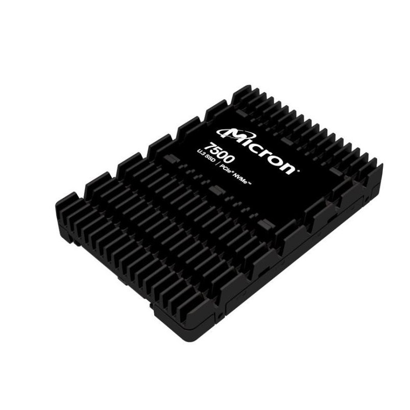 SSD|MICRON|SSD series 7500 PRO|3.84TB|PCIe Gen4|NVMe|NAND flash technology TLC|Write speed 5300 MBytes/sec|Read speed 6800 MByte
