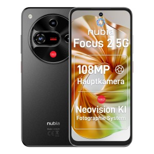 MOBILE PHONE FOCUS 2 5G/8/256GB BLACK NUBIA