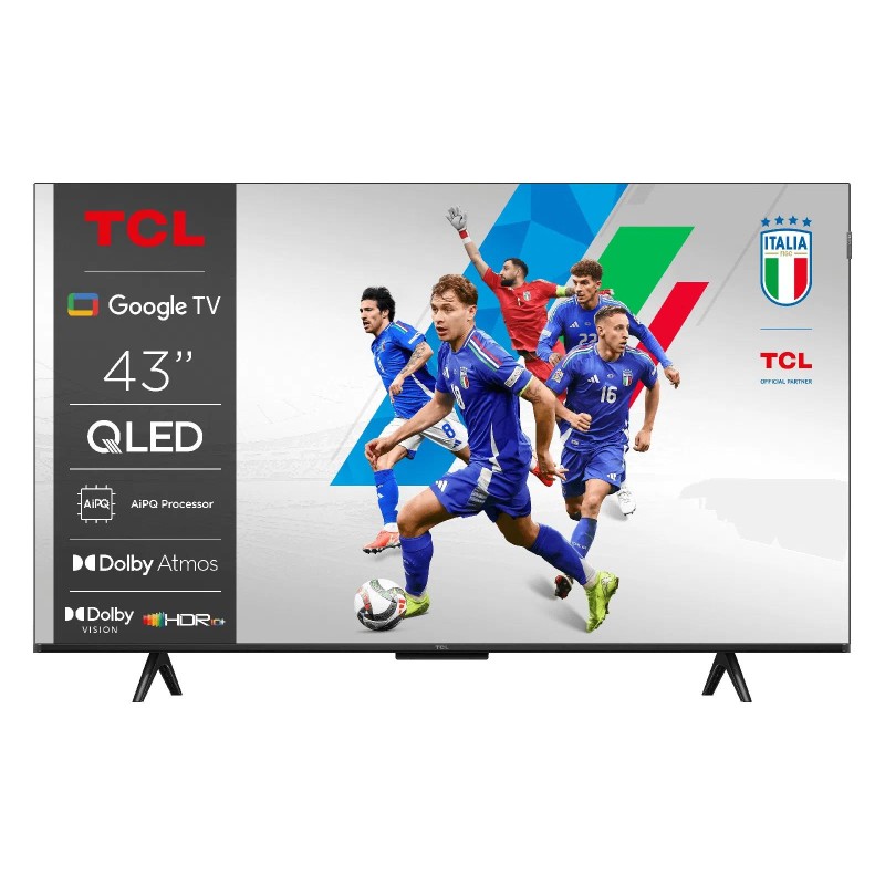 TV Set|TCL|43 "|4K Ultra HD|3840 x 2160 pixels|Flat|16:9|QLED|43T69C