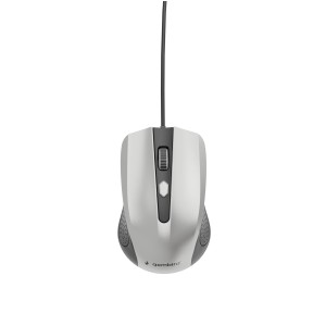 MOUSE USB OPTICAL BLACK/SILVER/MUS-4B-01-BS GEMBIRD