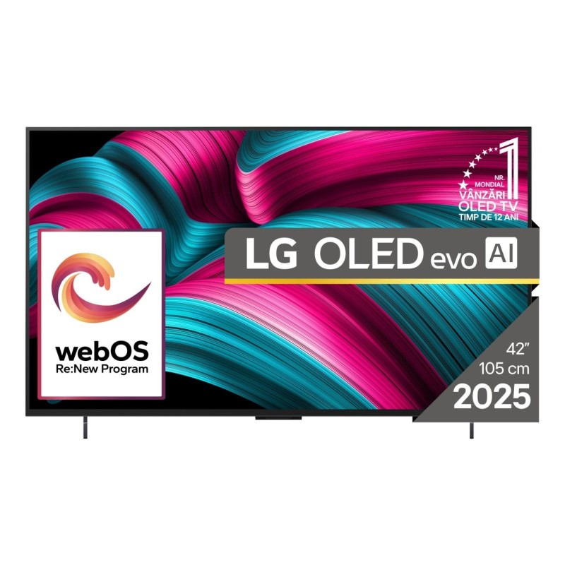 TV Set|LG|42"|OLED/4K/Smart|3840x2160|Wireless LAN|Bluetooth|webOS|Black|OLED42C51LA