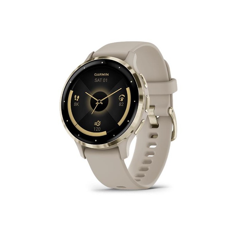SMARTWATCH VENU 3S/GRAY/GOLD 010-02785-02 GARMIN