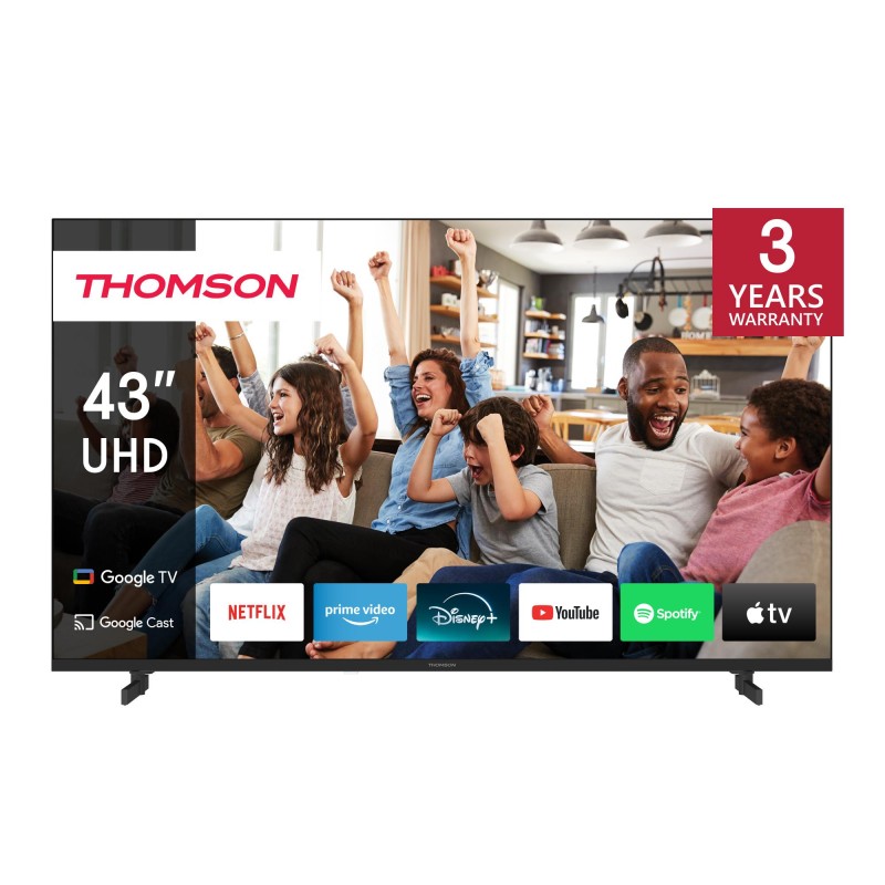 TV Set|THOMSON|43 "|4K Ultra HD|3840 x 2160 pixels|Flat|16:9|LED|43UG4S14