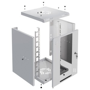 HANGING RACK CABINET S-RC10-9U-300GG STALFLEX