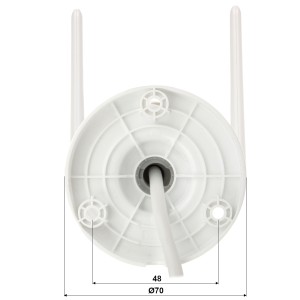 VALVEKAAMERA KOMPLEKT KIT/NVR1104HS-W-S2/4-F22 Wi-Fi, 4 KANALIT HDD 1TB - 1080p 2.8 mm IMOU