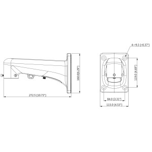 IP SPEED DOME CAMERA - 4 Mpx, 5.6 ... 223 mm DAHUA