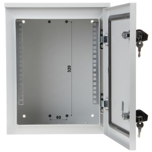 HERMETIC HANGING RACK CABINET R10-6U/230/H