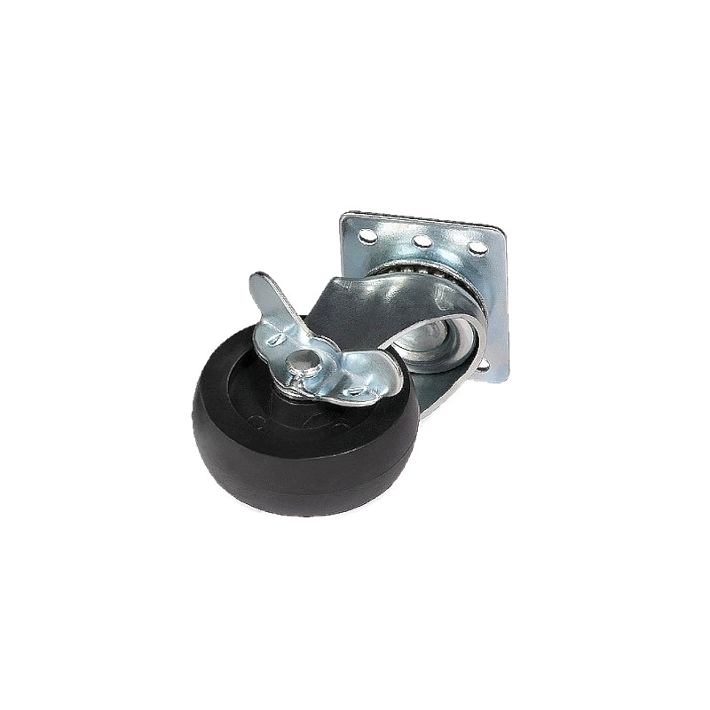 LOCKABLE CASTOR A19-K*P2 TO RACK CABINET