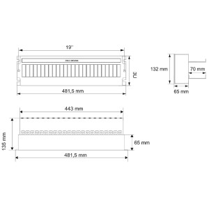 VOLTAGE DISTRIBUTION PANEL A19-TS-35/PD-3U